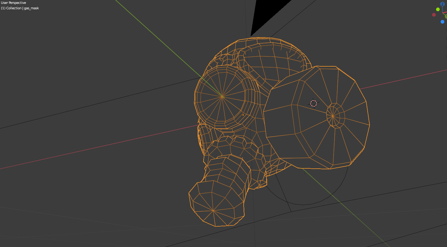 GAS MASK (LOW POLY) preview image 4